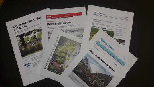 Die Erhöhung des Mindestlohnes wurde von den Schweizer Medien sehr gut aufgenommen.