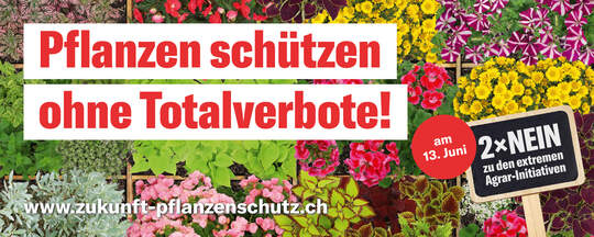 Nein zu den beiden Initiativen. (Foto: JS)