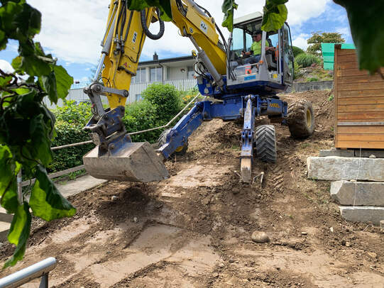 Aus der Baustelle... Foto: SRF