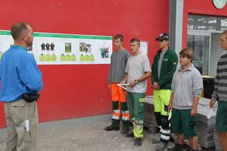 Der Sicherheitsmeter ist immer mit dabei.  