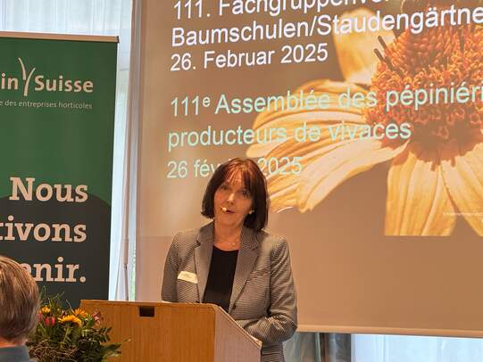 Zum letzten Mal führte Dora Aebi-Küpfer durch die Versammlung. Sie war sieben Jahre Präsidentin der Fachgruppe.