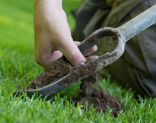 Bodenentnahme  (Foto: ZHAW)