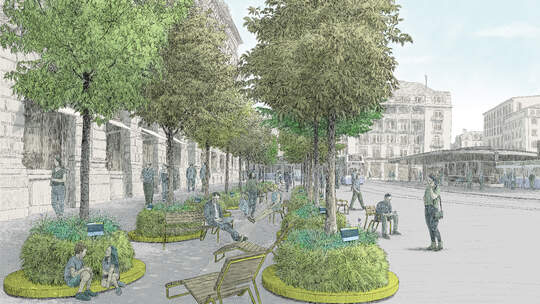 «Grünes Gastspiel» bringt temporäres Grün