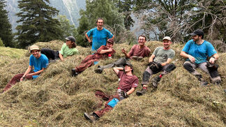 Junge Profis im Einsatz für «Pro Biotop»