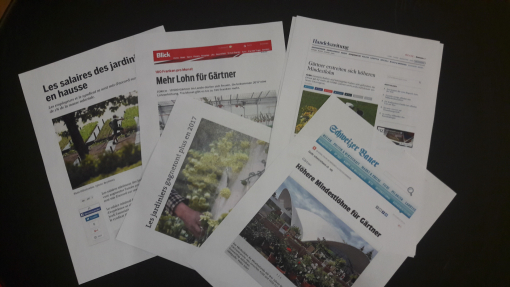 Die Erhöhung des Mindestlohnes wurde von den Schweizer Medien sehr gut aufgenommen.