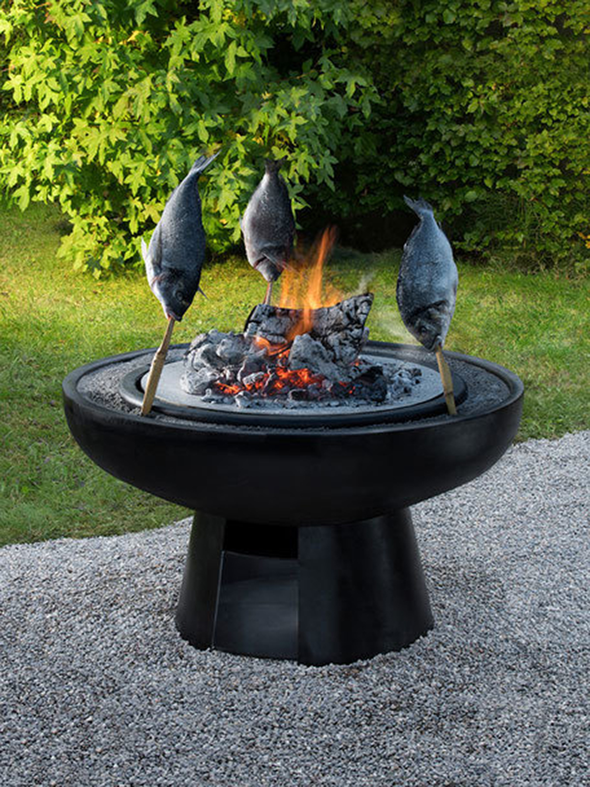 Der Familien-Grill mit Sandring